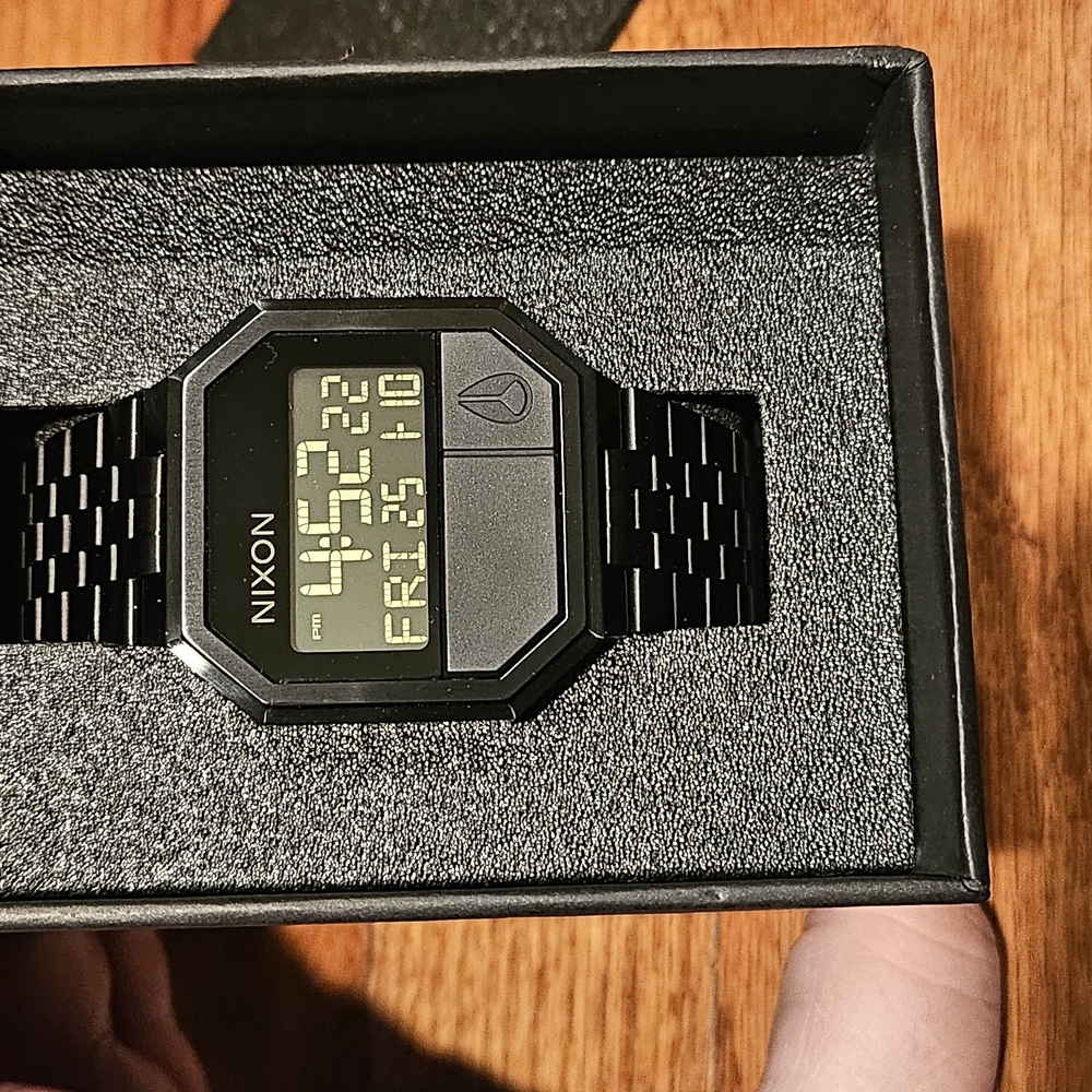 Nixon Black Digital Watch